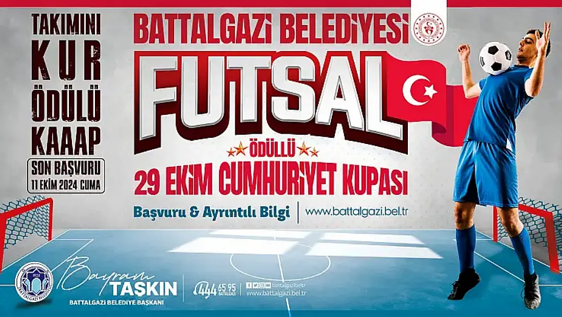 Battalgazi Belediyesi'nden Futsal Turnuvası