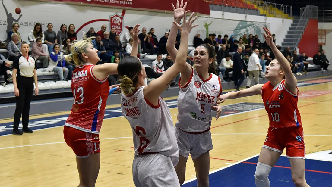 Kepez’in Kızları Eze Eze Yendi