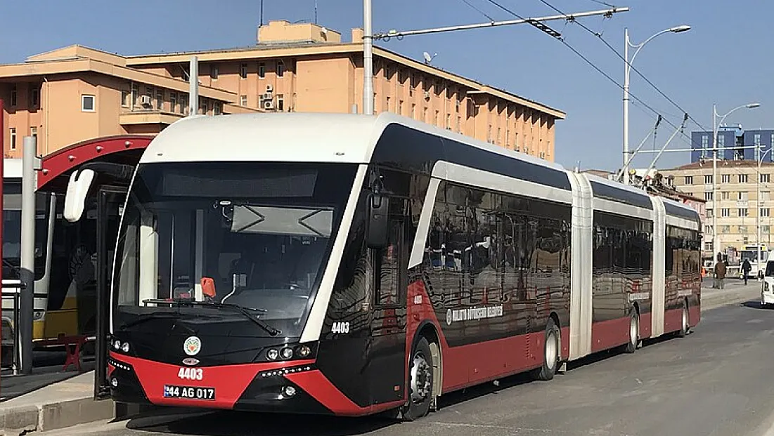 Malatya’da Trambüs Seferlerine Asfalt Molası