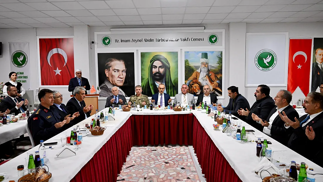 Vali Yavuz, Zeynel Abidin Vakfı’nın İftar Programına Katıldı