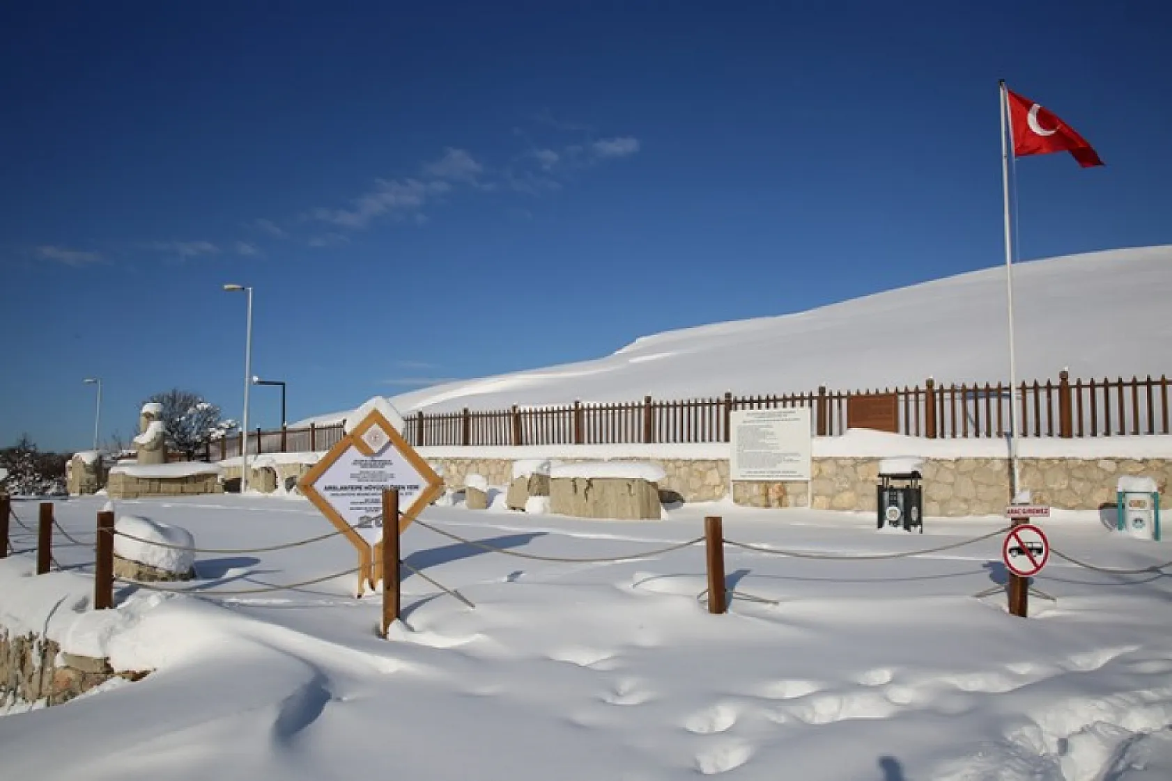 Dünya Mirası Arslantepe Höyüğü'nde Kartpostallık Görüntüler