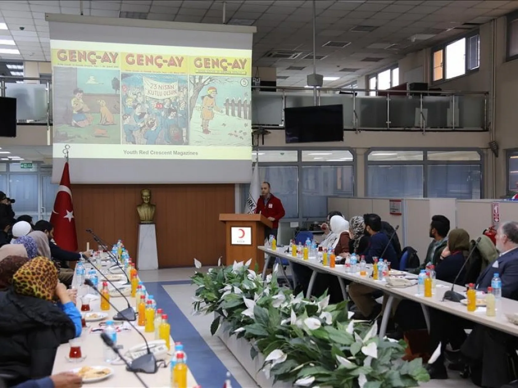 Yabancı Akademisyenlerden Kızılay'a Ziyaret