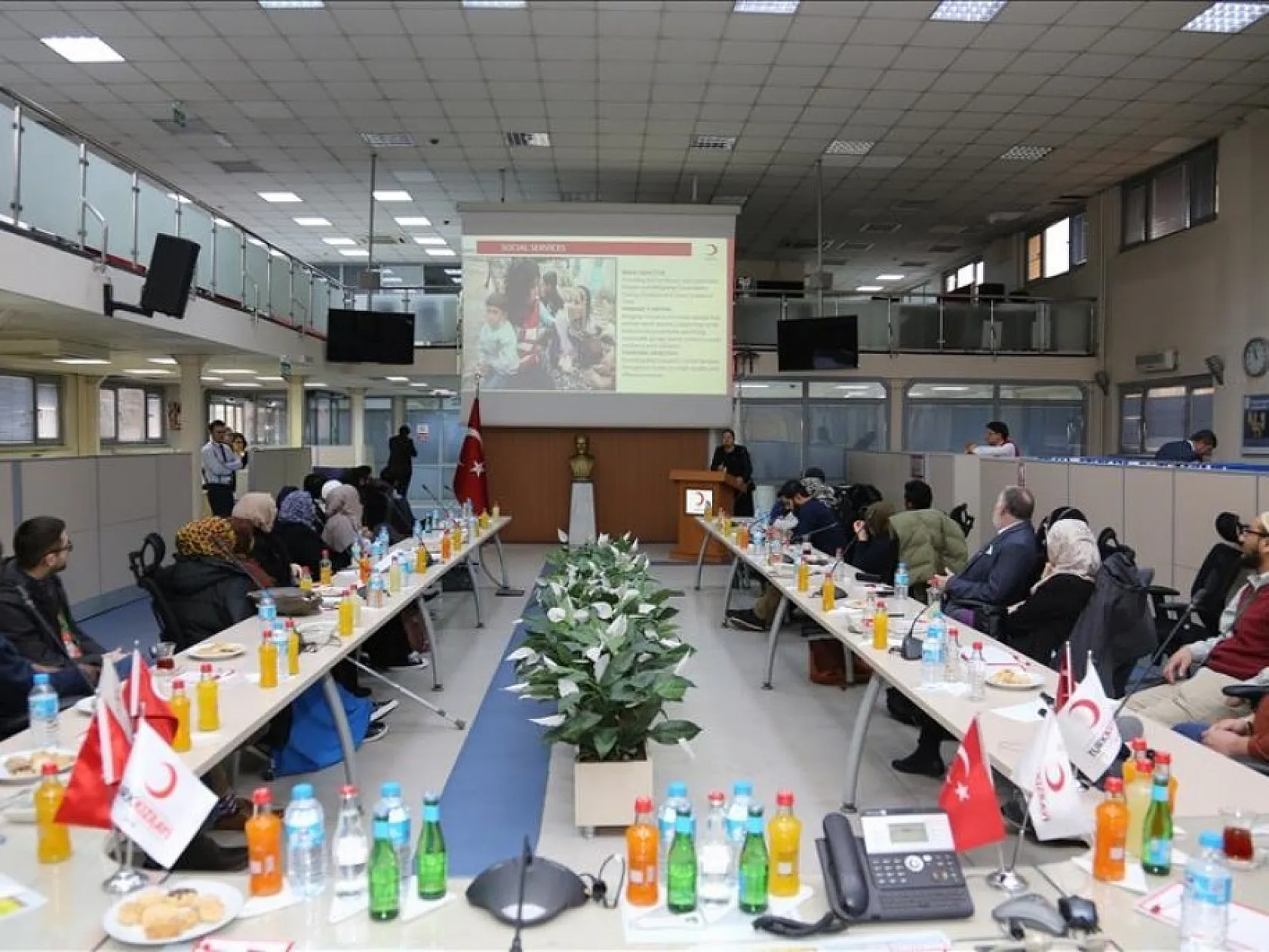 Yabancı Akademisyenlerden Kızılay'a Ziyaret