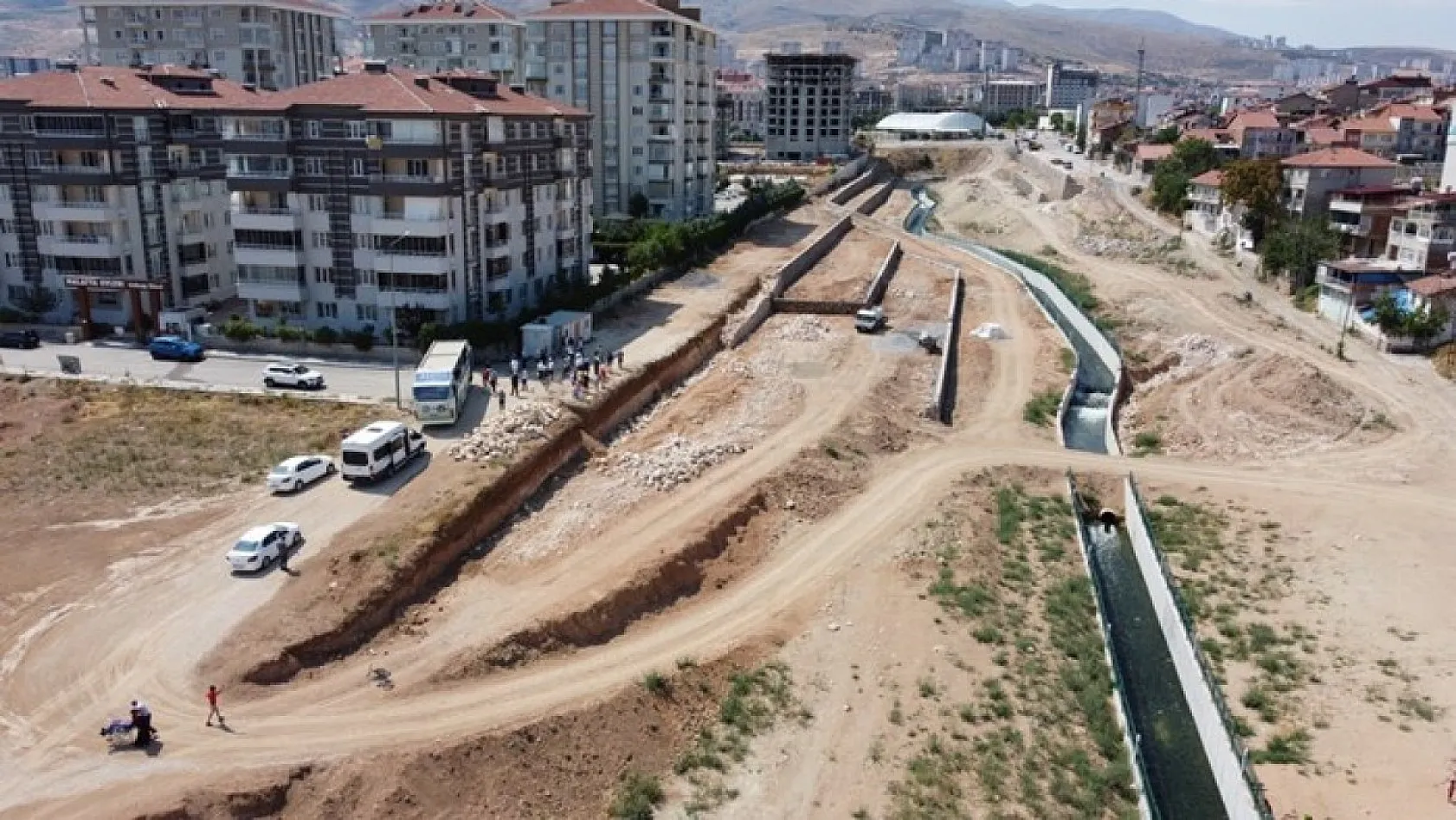 Basın Mensupları Battalgazi'deki Yatırımları Gezdi