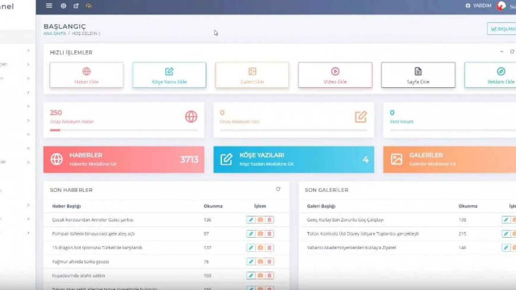 Haber Sistemi Kulga Reklam Ekleme İşlemleri - Google Adsense