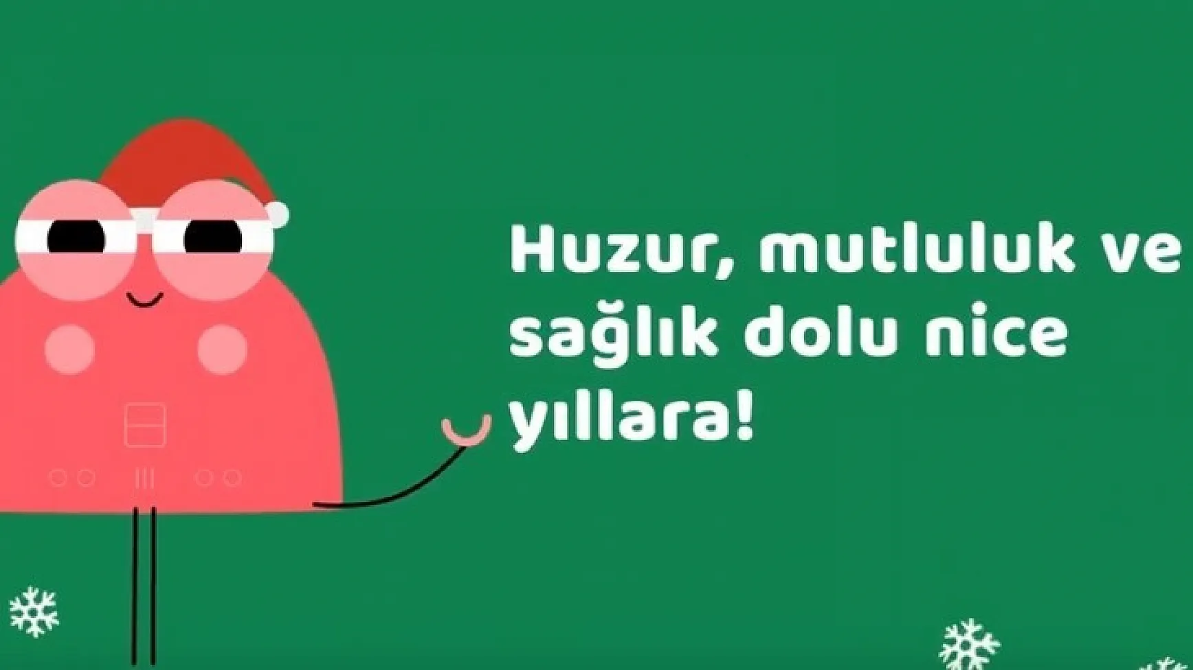 Huzur, sağlık, mutluluk ve başarı dolu bir yıl temennisiyle...