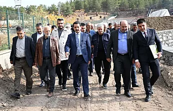 Başkan Taşkın, Tamamlanan Projeleri Teşkilatla İnceledi