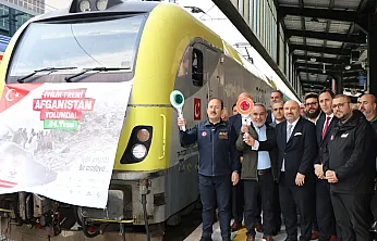 Cansuyu'nun Katkıda Bulunduğu Yardım Treni Yola Çıktı