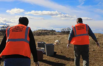 Elazığ Belediyesi Doğaya Yem Bıraktı