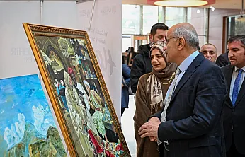 Hasat Sergisi Sanatseverlerle Buluştu