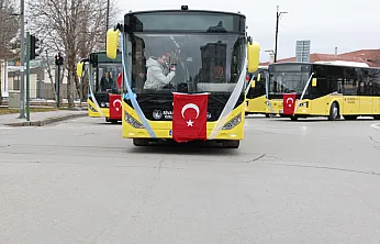 Ulaşım Filosu Güçleniyor 12 Metrelik Yeni Otobüsler Hizmete Girdi…