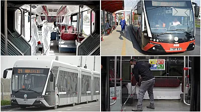 MOTAŞ'tan Trambüslere Titiz Bakım: 'Her Sefer Daha Güvenli, Daha Temiz'