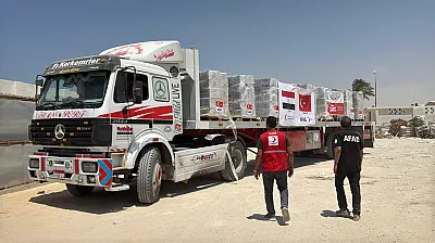 Türk Kızılay'dan Gazze'ye Tarihi Yardım Seferi