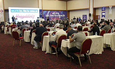 Malatya'da Özel Öğretim Kurumları Çalıştayı Düzenlendi