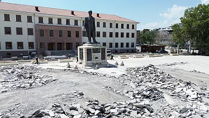 Malatya'nın Tarihi Çarşısında 2 Ayda Tamirat ve Yenileme