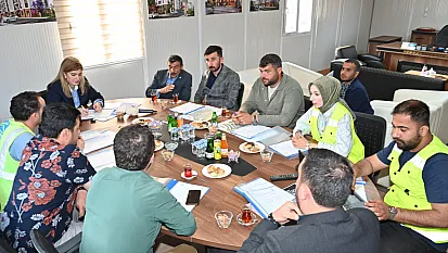 Ölmeztoprak TOKİ Şantiyesinde İncelemelerde Bulundu