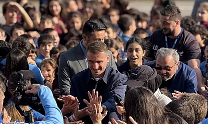 Fenerbahçeli Milli Yıldız Kerem Aktürkoğlu Öğrencilerle Buluştu