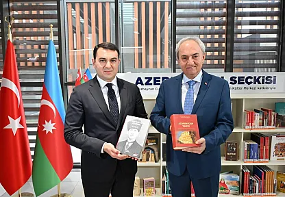 Antalya Kütüphanesi'nde Azerbaycan Seçkileri