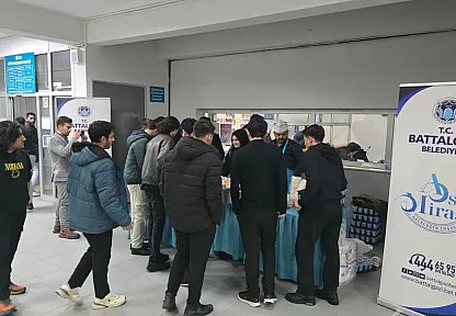 Battalgazi Belediyesi Sınav Haftasında Gönülleri Fethetti