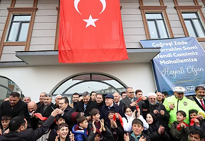 Çoğreşi Zade Abdurrehim Sami Efendi Cami İbadete Açıldı