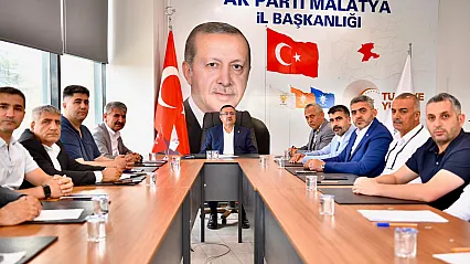 AK Parti Malatya'da Sendikalarla Buluştu Ortak Paydada Güçlü Diyalog