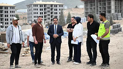 Başkan Taşkın'dan Mutlu Bir Haber: Konutlar Ekim'de Teslim