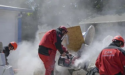 Ankara Zabıtası Arama Kurtarma Ekibi Göreve Başladı