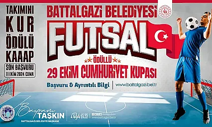 Battalgazi Belediyesi'nden Futsal Turnuvası