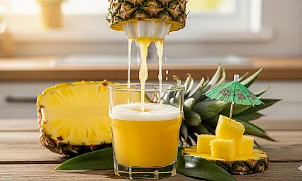 Cilt ve Sindirim İçin Ananas