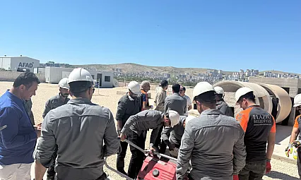 ELBAK Ekibi Afetlere Hazır Tatbikat Gerçeği Aratmadı!