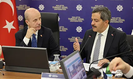 YÖK Başkanı Prof. Dr. Erol Özvar Üniversitemizi ziyaret etti.