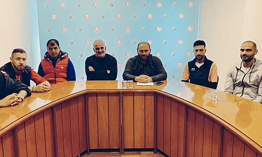 Kulüp Başkanı Akçay'dan futbolculara moral aşısı