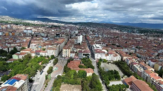 Elazığ kısıtlamanın son gününde havadan görüntülendi