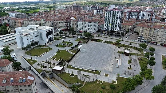 Elazığ kısıtlamanın son gününde havadan görüntülendi