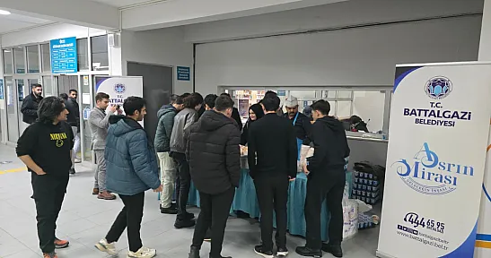 Battalgazi Belediyesi Sınav Haftasında Gönülleri Fethetti