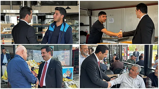 Battalgazi'de Başkan Taşkın'ın Vatandaşla Kurduğu Samimi İletişim