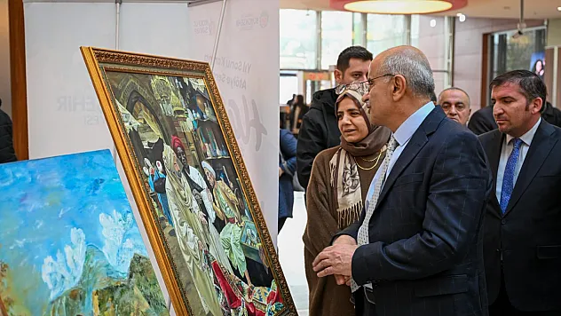 Hasat Sergisi Sanatseverlerle Buluştu