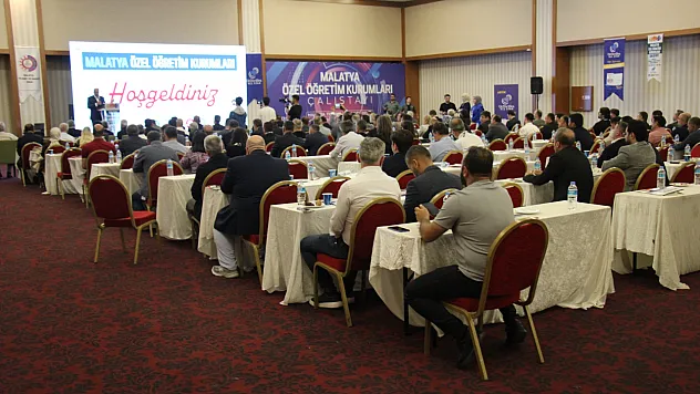 Malatya'da Özel Öğretim Kurumları Çalıştayı Düzenlendi