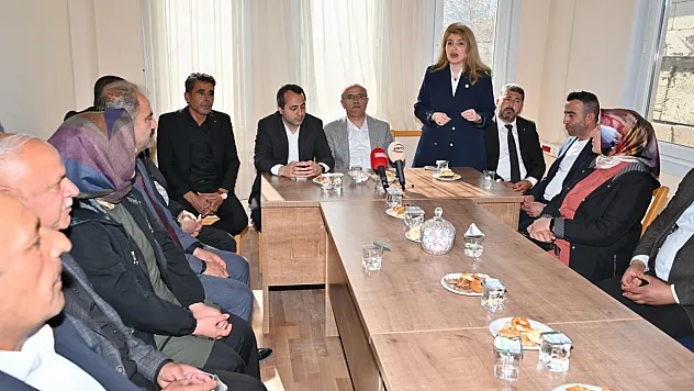 Milletvekilleri Ölmeztoprak, Babacan ve Başkan Sami Er, çalışmaları yerinde inceledi