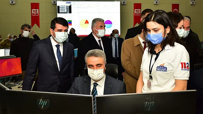 112 Çağrı Merkezi Faaliyete Başladı