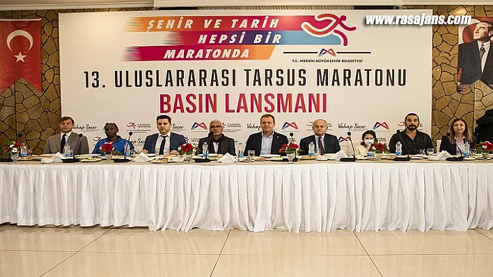 13. Uluslararası Tarsus Maratonu 28 Kasım'da Start Alacak