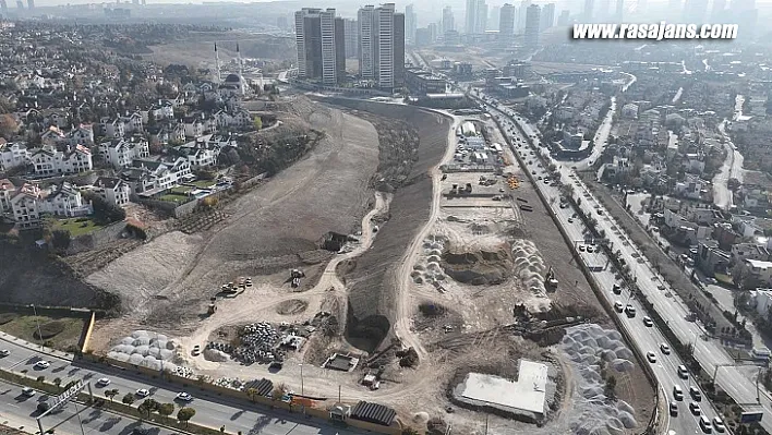 130 Bin Metrekarelik Lodumlu Parkı'nda Çalışmalar Sürüyor