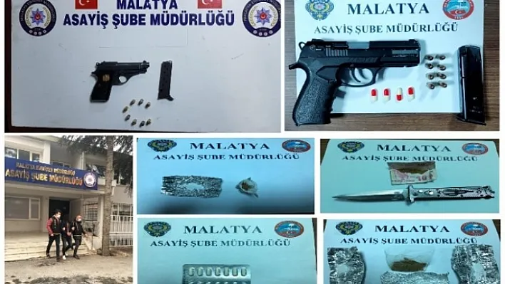 2 Tabanca ve Uyuşturucu Madde Ele Geçirildi!