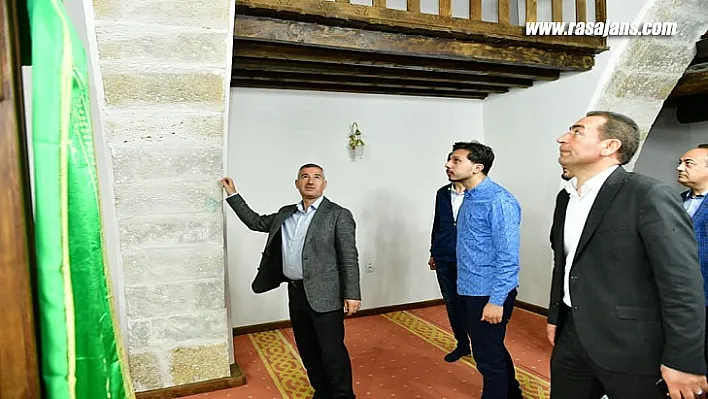 350 Yıllık Tarihi Aşağıköy Hacı Bekir Caminin Restorasyonu Tamamladı