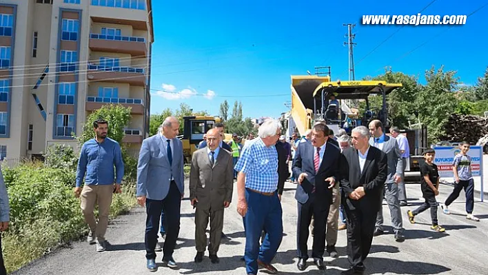 718 Mahallede Belediyemizin Şantiyeleri Var