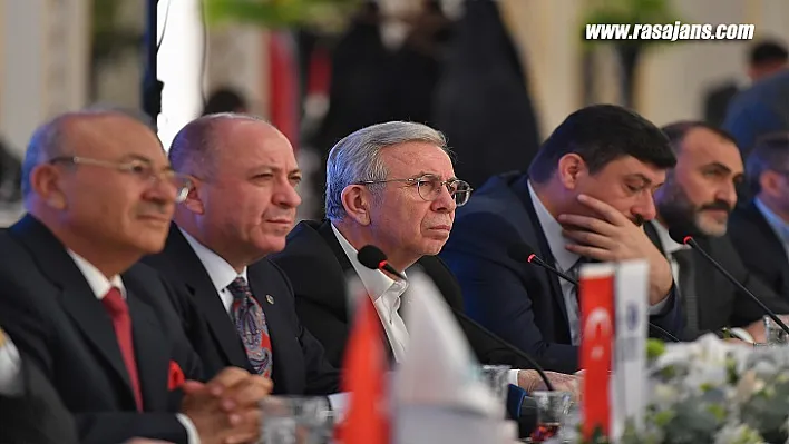ABB Başkanı Mansur Yavaş Sanayicilerle Bir Araya Geldi
