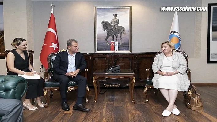 ABD Adana Konsolosu Pilz'den Başkan Seçer'e Ziyaret