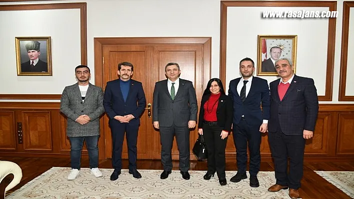 ABYB Vali Hulusi Şahin Ziyaret
