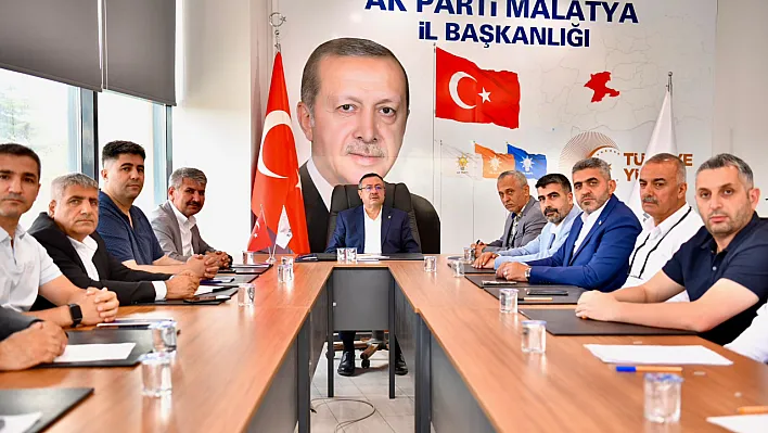 AK Parti Malatya'da Sendikalarla Buluştu Ortak Paydada Güçlü Diyalog