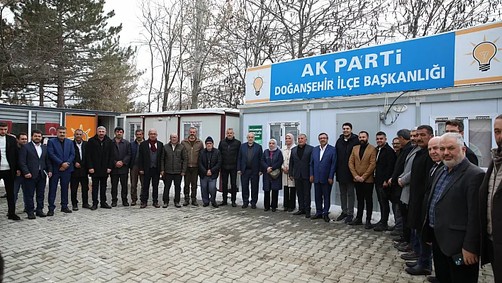 AK Parti Malatya İl Başkanı  İlçe Teşkilatlarını Ziyaret Etti